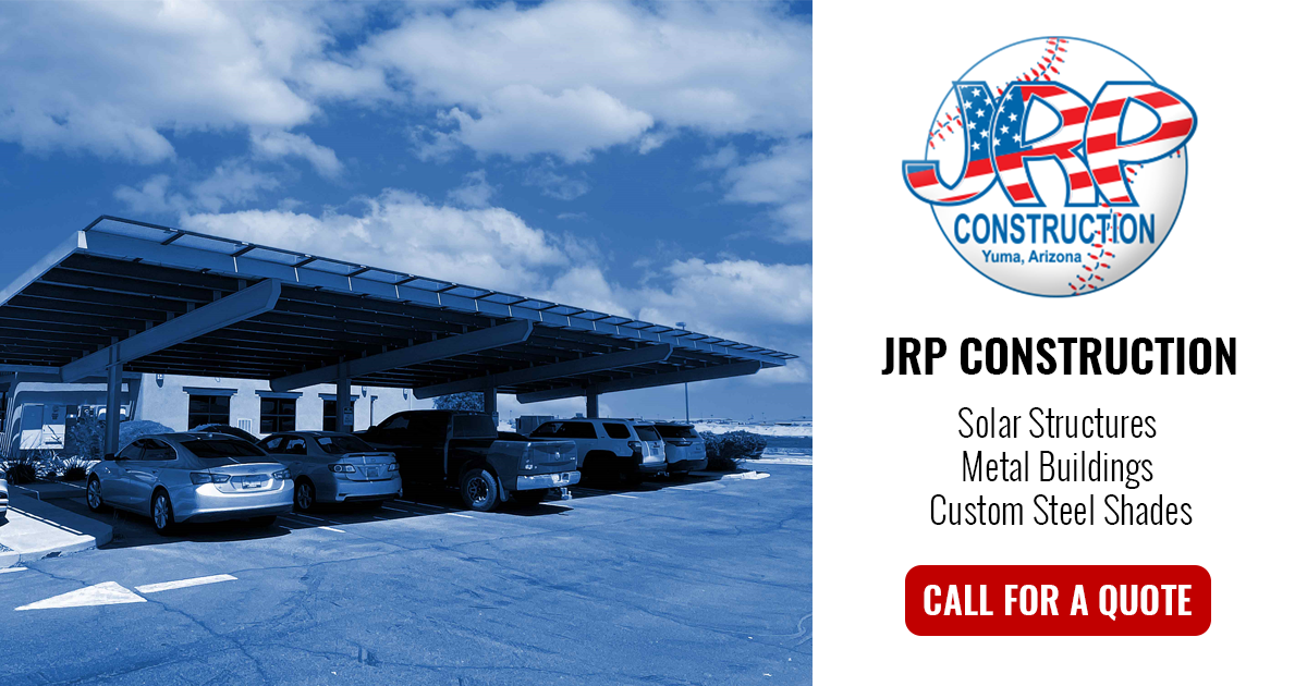 JRP Construction LLC Metal Building WOSB Contrator in Yuma, Arizona